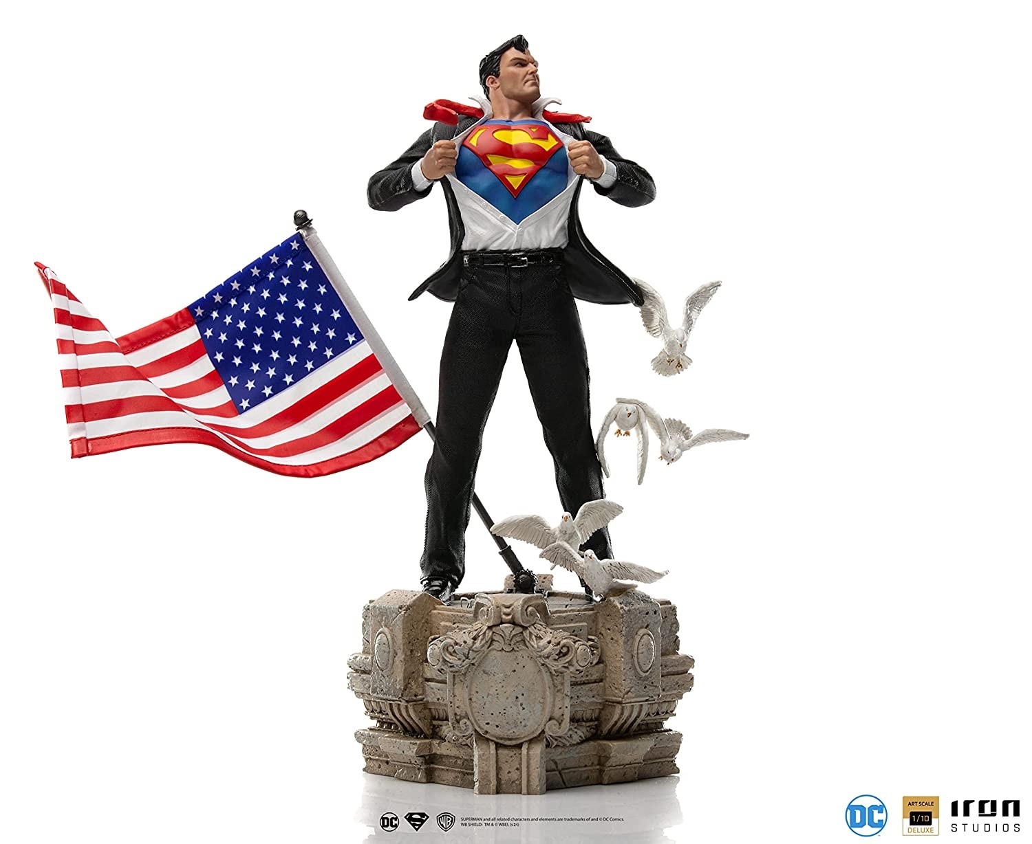 Statuette 1/10 Art Scale Superman (Clark Kent)