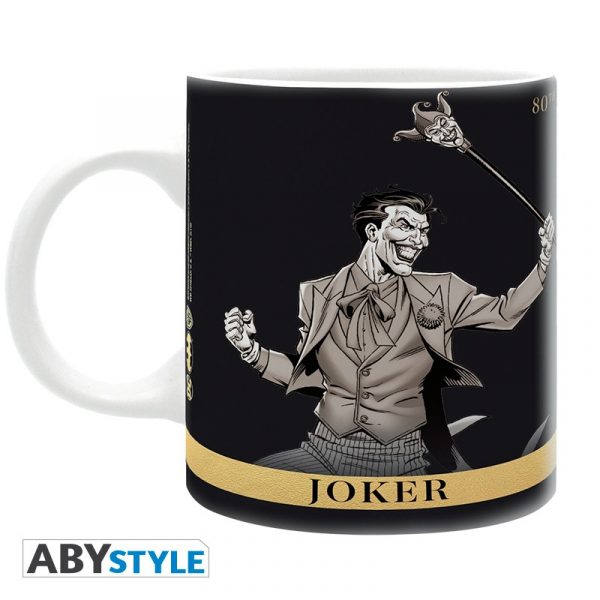 DC COMICS - Mug 320 ml Batman vs Joker (80ème anniversaire) – Image 2