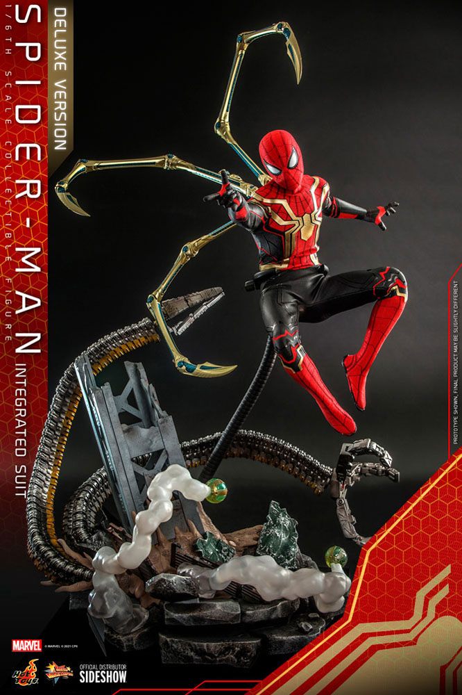 Figurine articulée Hot toys Spider-Man: No Way Home figurine Movie  Masterpiece
