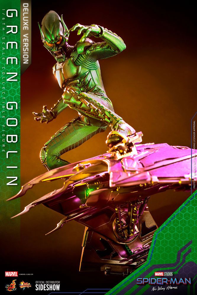 Spider-Man Marvel Comics - Figurine Bouffon vert (Green Goblin), Premier  Collection