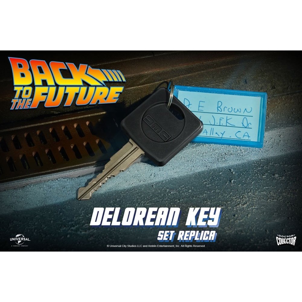 Réplique 1/1 Clé DeLorean Retour vers le Futur