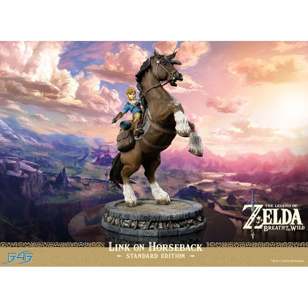 Statuette Link on Horseback The Legend of Zelda Breath of the Wild