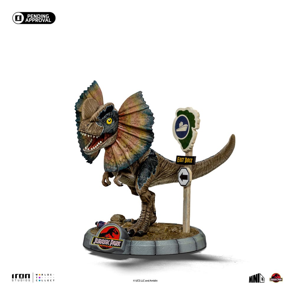 Figurine Mini Co Dilophosaurus Jurassic PARK