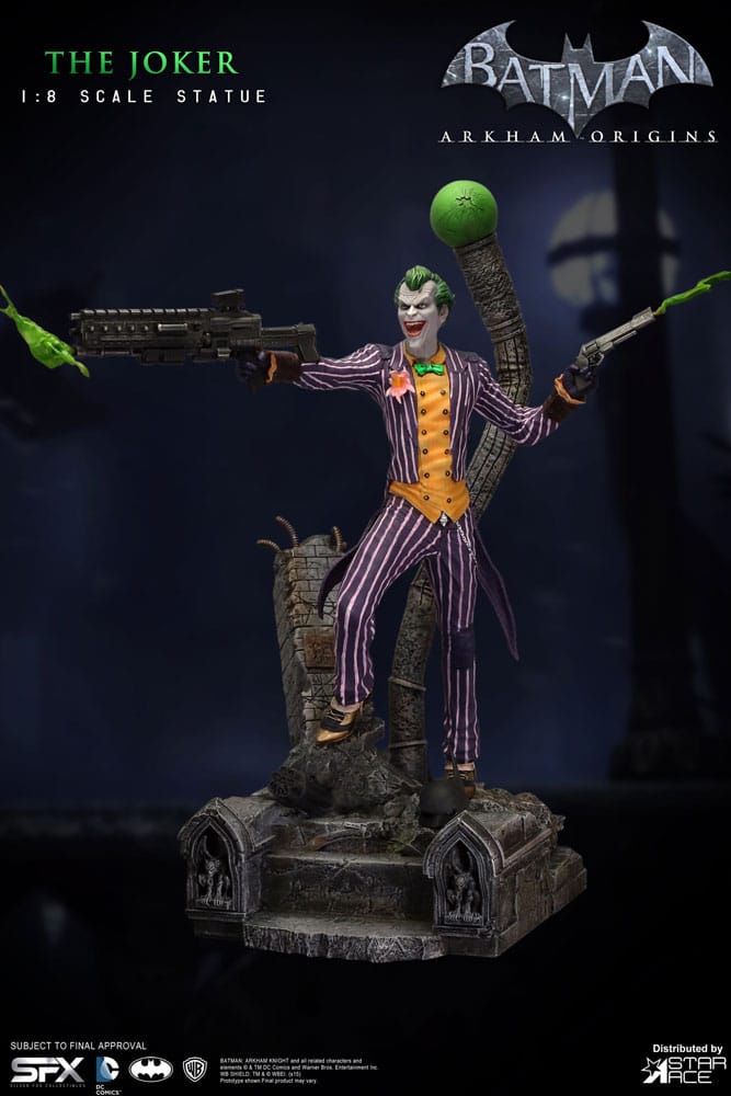 Statuette 1/8ème The Joker Batman Arkham Origins