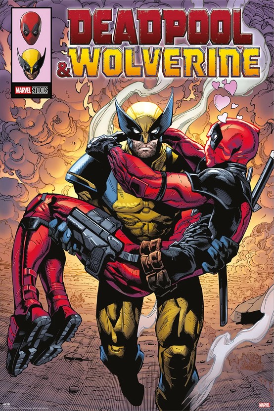 Poster Deadpool & Wolverine (Love)