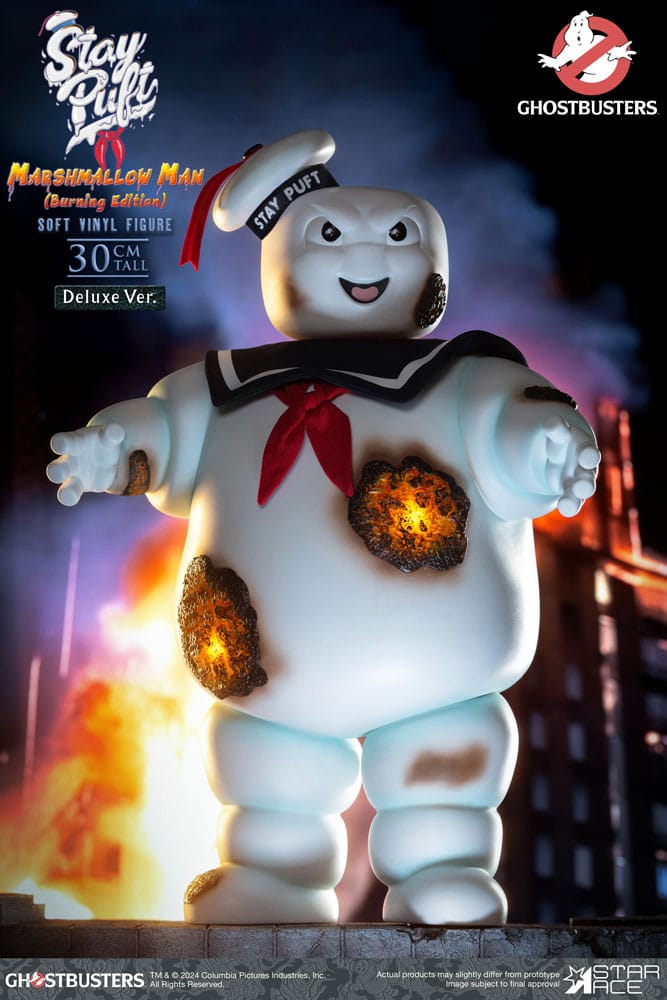 Statuette Bibendum Chamallow Burning Edition Deluxe Version Ghostbusters