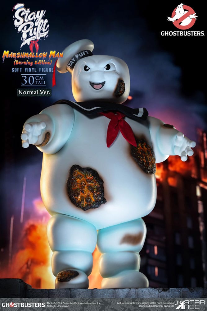 Statuette Bibendum Chamallow Burning Edition Normal Version Ghostbusters