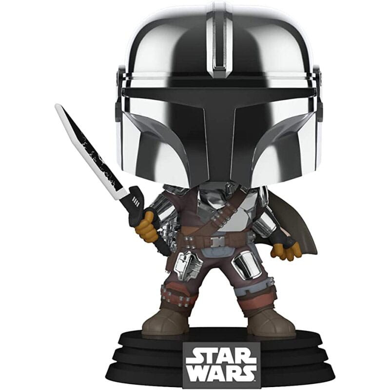 Figurine POP! The Mandalorian avec Darksaber (S3 The Mandalorian)