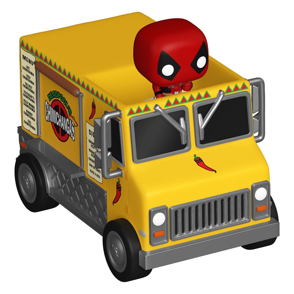 Figurine POP! Deadpool avec Camion de Chimichangas