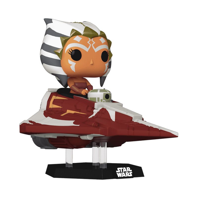 Figurine POP! Ahsoka Tano in Delta 7 Jedi Starfighter