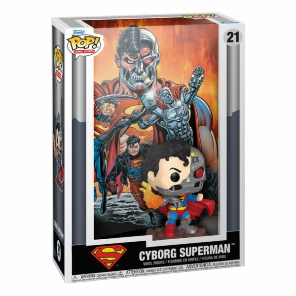 Cyborg Superman – Figurine DC Comics POP! Comic Cover n°21 – Image 2