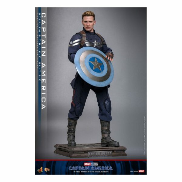 MARVEL – Figurine 1/6 Captain America The Winter Soldier (Stealth S.T.R.I.K.E. Suit) 2.0 31 cm – Image 7