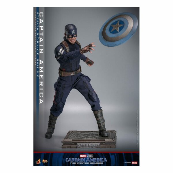 MARVEL – Figurine 1/6 Captain America The Winter Soldier (Stealth S.T.R.I.K.E. Suit) 2.0 31 cm – Image 9