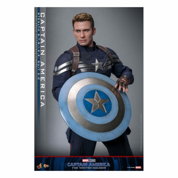 MARVEL – Figurine 1/6 Captain America The Winter Soldier (Stealth S.T.R.I.K.E. Suit) 2.0 31 cm – Image 14