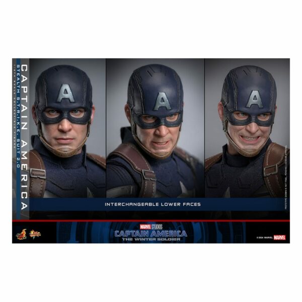 MARVEL – Figurine 1/6 Captain America The Winter Soldier (Stealth S.T.R.I.K.E. Suit) 2.0 31 cm – Image 19