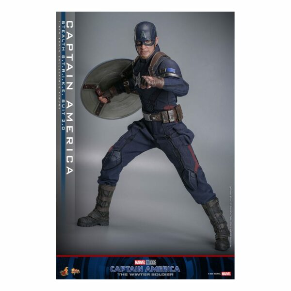 MARVEL – Figurine 1/6 Captain America The Winter Soldier (Stealth S.T.R.I.K.E. Suit) 2.0 31 cm – Image 23