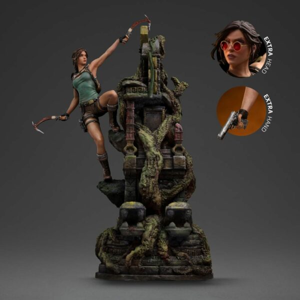 TOMB RAIDER – Statuette 1/10 Deluxe Art Scale Lara Croft 36 cm – Image 4