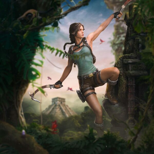 TOMB RAIDER – Statuette 1/10 Deluxe Art Scale Lara Croft 36 cm – Image 11