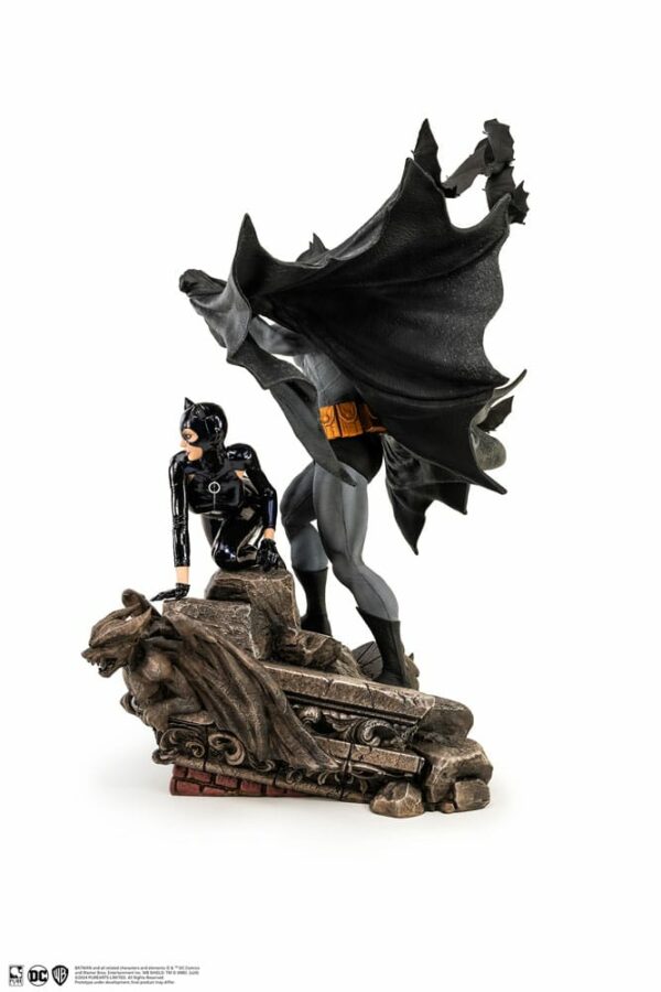 DC COMICS – Statuette 1/4 Batman & Catwoman Reunion 67 cm – Image 7