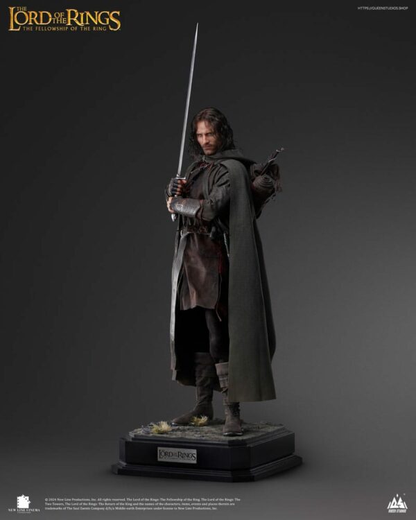 LE SEIGNEUR DES ANNEAUX – Statuette 1/3 Aragorn 85 cm – Image 3