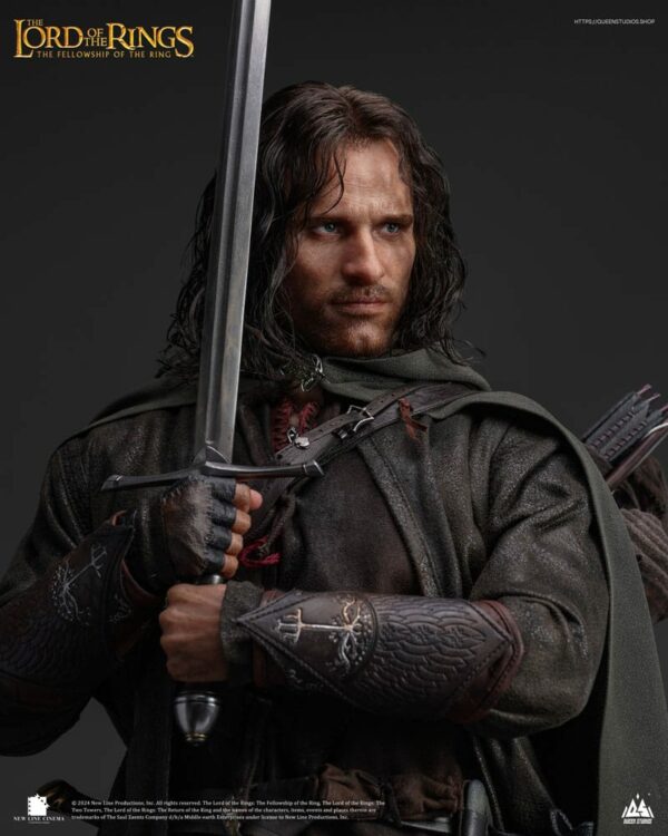 LE SEIGNEUR DES ANNEAUX – Statuette 1/3 Aragorn 85 cm – Image 9