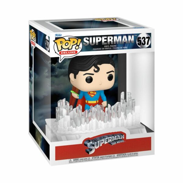 Superman 1978 (Forteresse de Solitude) – Figurine DC Comics Funko POP! Deluxe n°537 – Image 2