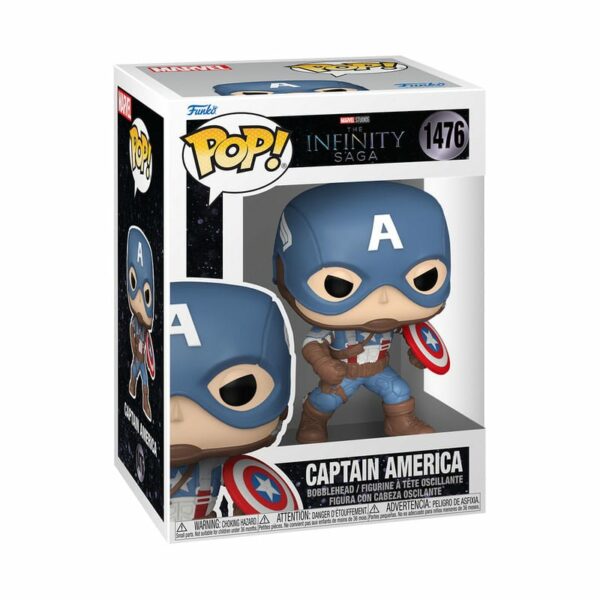 Captain America -Figurine Marvel Funko POP! n°1476 – Image 2