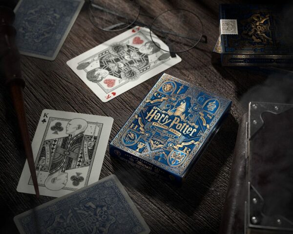 HARRY POTTER – Jeu de Cartes à jouer (Version Bleu) – Image 3