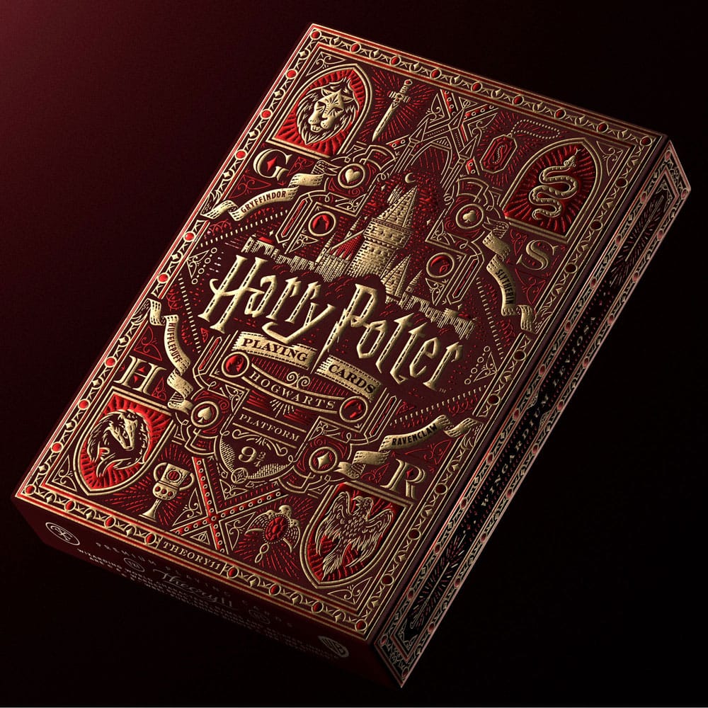 Cartes à jouer Harry Potter Version Rouge