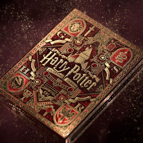 HARRY POTTER – Jeu de Cartes à jouer (Version Rouge) – Image 8