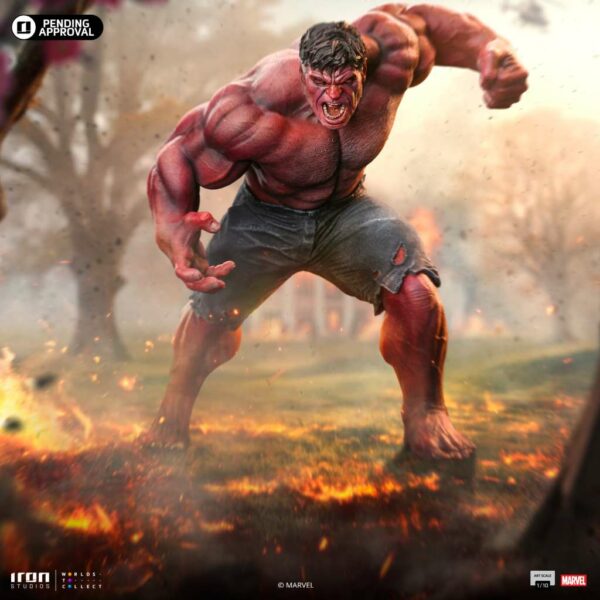 MARVEL – Statuette 1/10 Art Scale Red Hulk (Captain America: Brave New World) 24 cm – Image 2