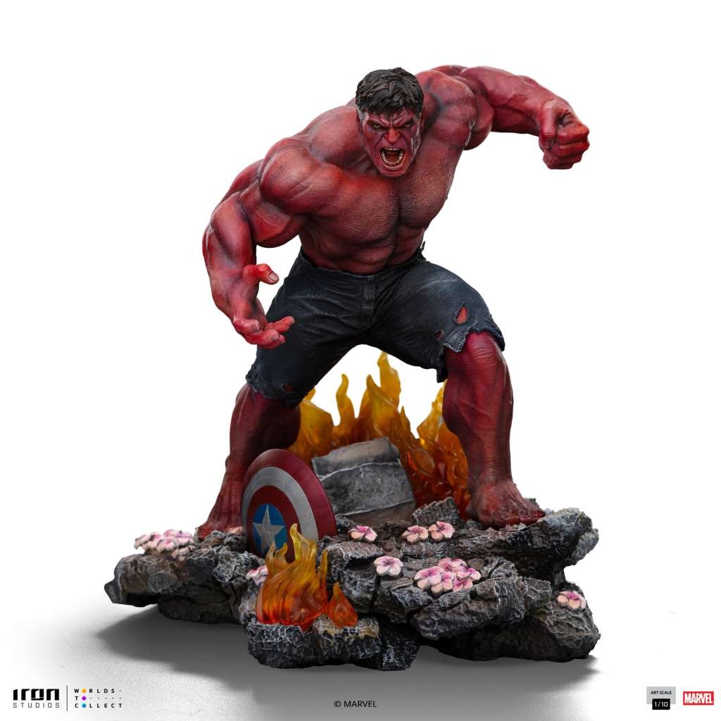 Statuette 1/10 Red Hulk Captain America Brave New World