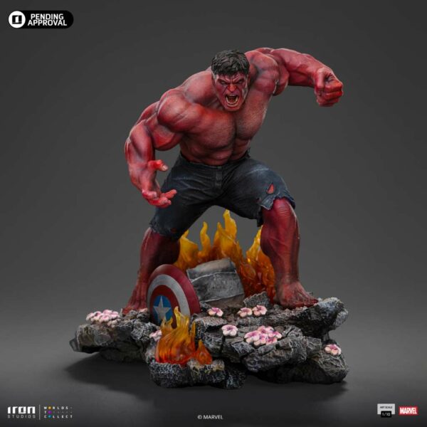 MARVEL – Statuette 1/10 Art Scale Red Hulk (Captain America: Brave New World) 24 cm – Image 3