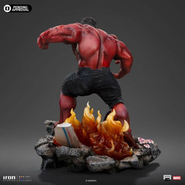 MARVEL – Statuette 1/10 Art Scale Red Hulk (Captain America: Brave New World) 24 cm – Image 6