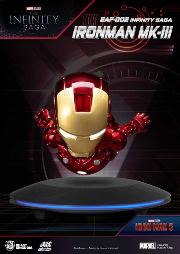 MARVEL – Figurine Egg Attack Lumineuse Iron Man Mark III 16 cm – Image 2