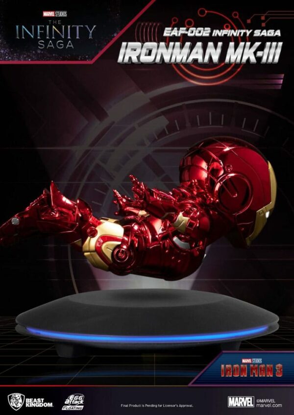 MARVEL – Figurine Egg Attack Lumineuse Iron Man Mark III 16 cm – Image 3