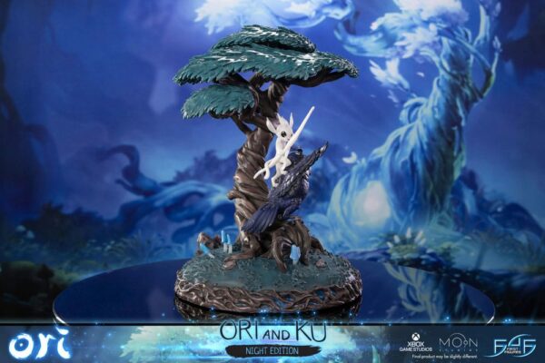 ORI – Statuette Ori & Ku (Ori and the Will of the Wisps) Night Version 38 cm – Image 10