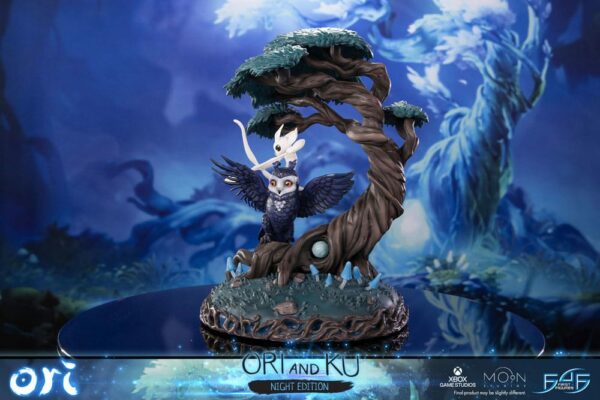 ORI – Statuette Ori & Ku (Ori and the Will of the Wisps) Night Version 38 cm – Image 12