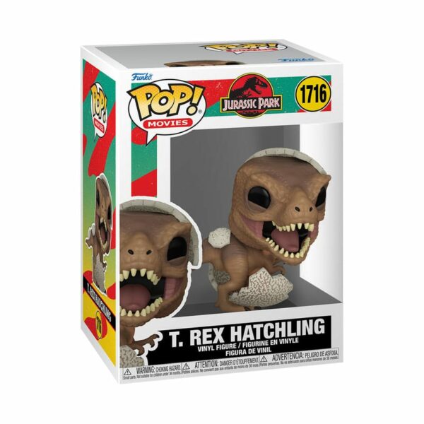 T-Rex Hatchling – Figurine Jurassic Park Funko POP! Movies n°1716 – Image 2