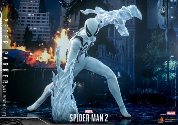 MARVEL – Figurine 1/6 Video Game Masterpiece Spider-Man (Anti-Venom Suit) 30 cm – Image 5