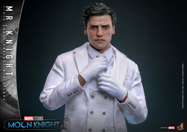 MARVEL – Figurine 1/6 Masterpiece Mr. Knight (Moon Knight TV Series) 29 cm – Image 5