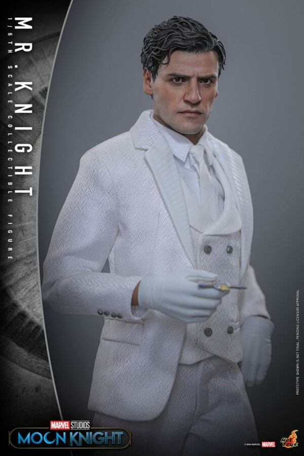 MARVEL – Figurine 1/6 Masterpiece Mr. Knight (Moon Knight TV Series) 29 cm – Image 11