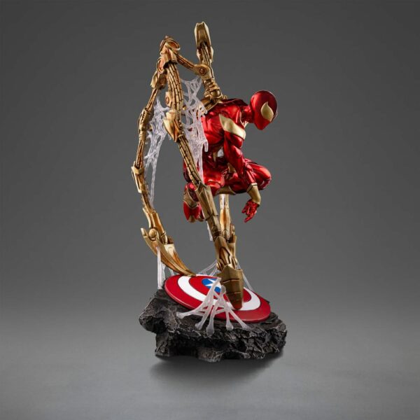 MARVEL – Statuette Deluxe Art Scale 1/10 Spider-Man (Iron Spider Costume) 24 cm – Image 4