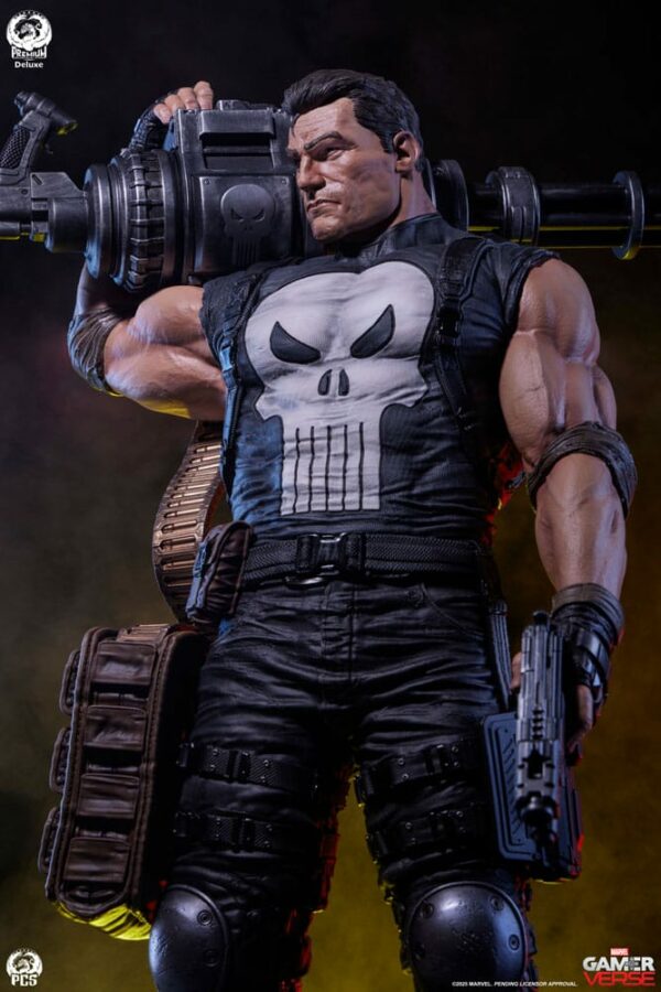 MARVEL – Statuette 1/3 Punisher Deluxe Edition 76 cm – Image 5