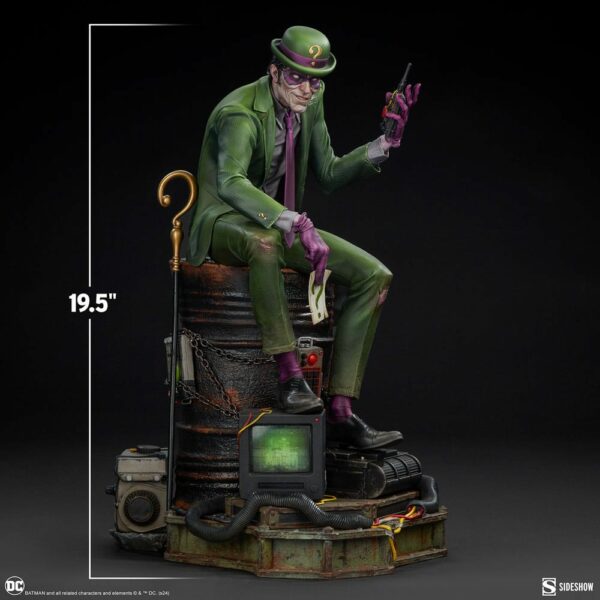 DC COMICS – Statuette Riddler Premium Format 49 cm – Image 7