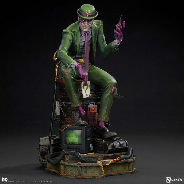 DC COMICS – Statuette Riddler Premium Format 49 cm – Image 8