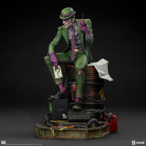 DC COMICS – Statuette Riddler Premium Format 49 cm – Image 9