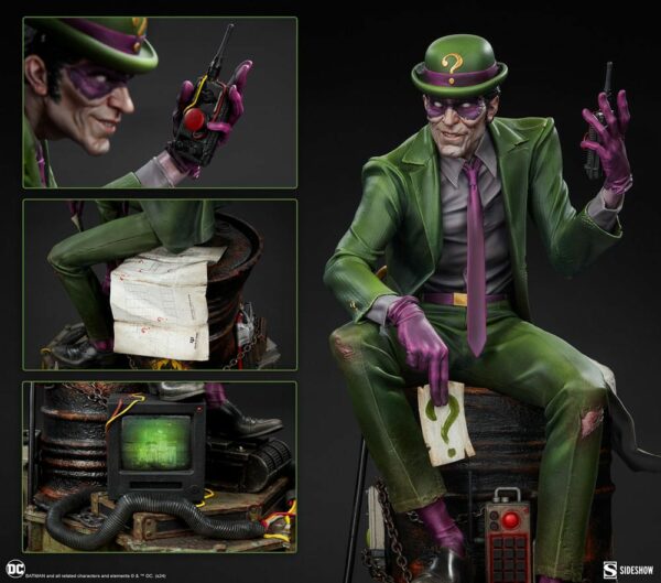 DC COMICS – Statuette Riddler Premium Format 49 cm – Image 13