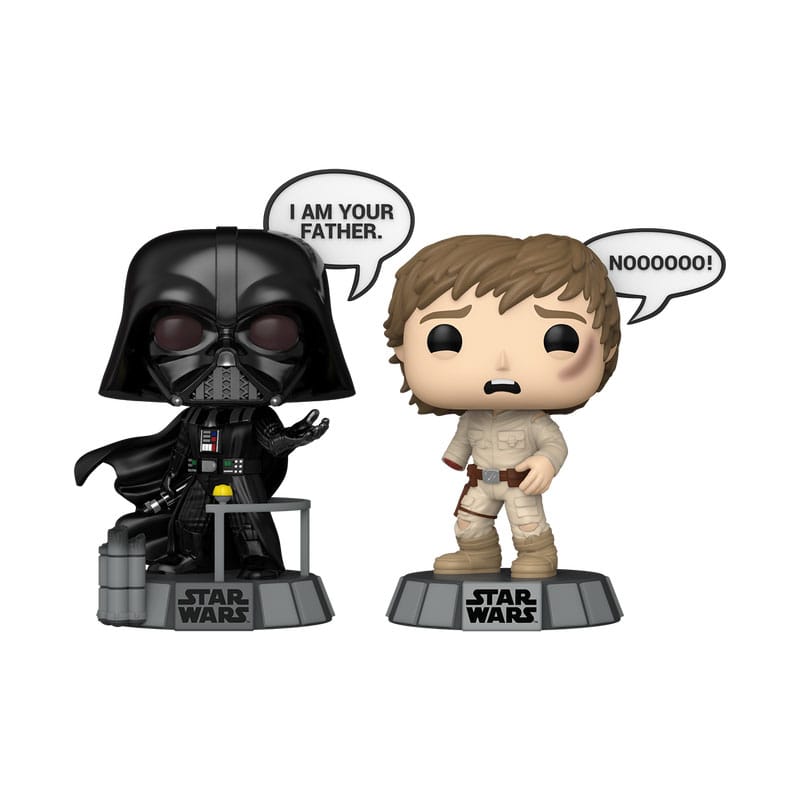 Figurine POP! Dark Vador & Luke Skywalker