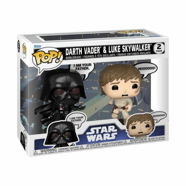 Dark Vador & Luke Skywalker – Figurine Star Wars Funko POP! 2 pack – Image 2